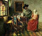 Jan Vermeer vinprovet china oil painting artist